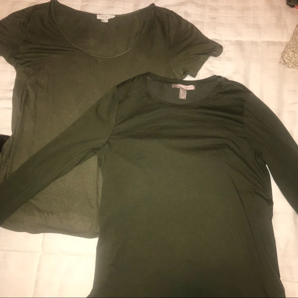 Forever21 Bundle, long + short sleeve shirts